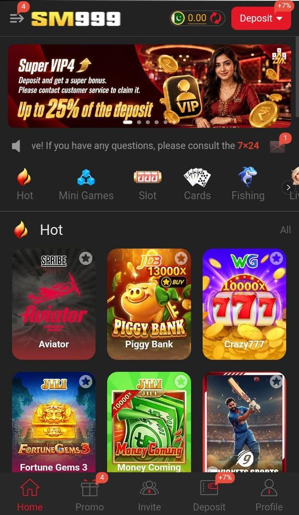 SM999 Casino Game